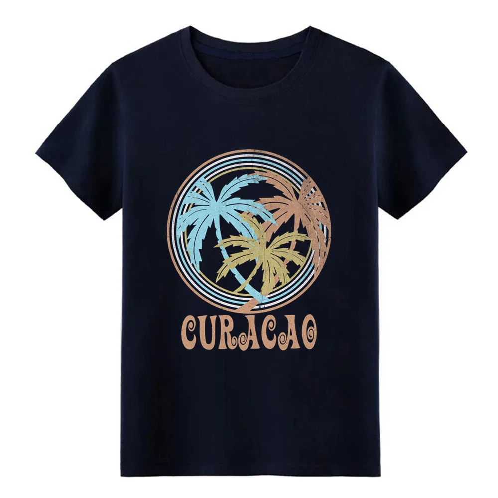 Мужская Трикотажная футболка curacao 100% хлопок S XXXL Оригинальная с рисунком