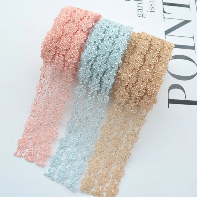 (1 м/лот) Высококачественная разноцветная Бриллиантовая отделка для кружева