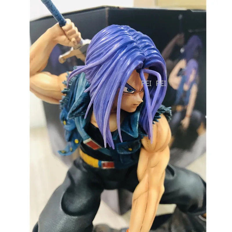 Драконий жемчуг Z Super Saiyan Trunks Torankusu статуя полноразмерный портрет полимерная