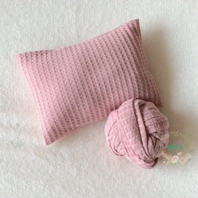 pillow and wrap Новорожденных реквизит для фотосессии подушки и обертывания Детские принадлежности для фотосъемки позирует пеленать bebe fotografia младенческой студии аксессуары - Цвет: pillow and wrap