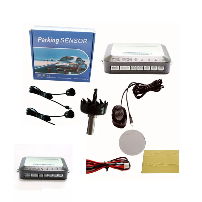 4 ультразвуковых зонда автомобиля резервного копирования заднего вида