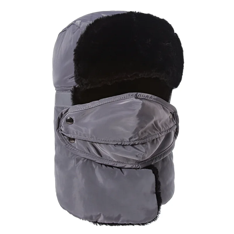 2018 зимние меховые шапки ветрозащитная Толстая теплая зимняя женская шапка для