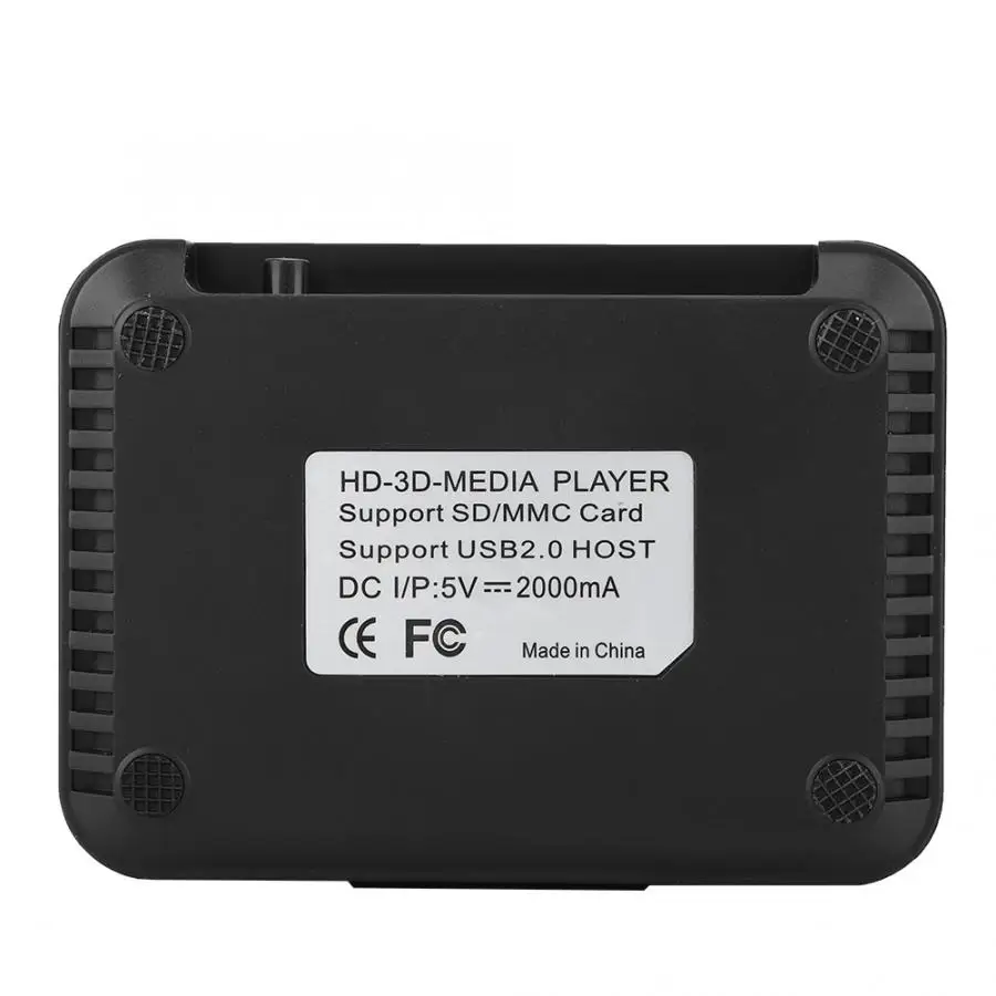 Мини 1080P HDMI медиа аудио видео рекламный плеер Поддержка SD карты