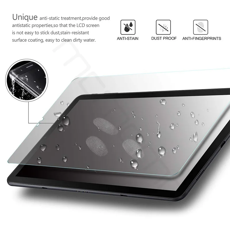 Для Samsung Galaxy Tab S4 10 5 ''закаленное стекло 9H 2.5D Тонкое защитное для T830 T835 T837
