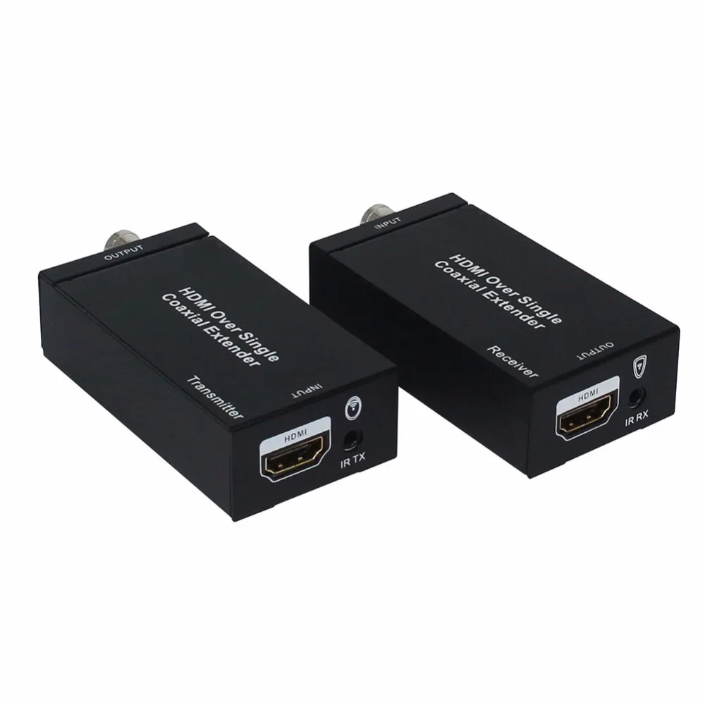 1080P HDMI + инфракрасный ИК один коаксиальный расширитель 100 м 75 Ом RG 6U кабель