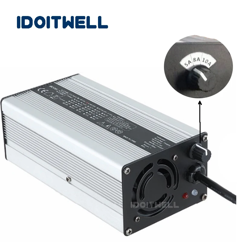 Зарядное устройство для свинцово кислотных аккумуляторов 58 8 в 55 2 10 А 5 А|Зарядные