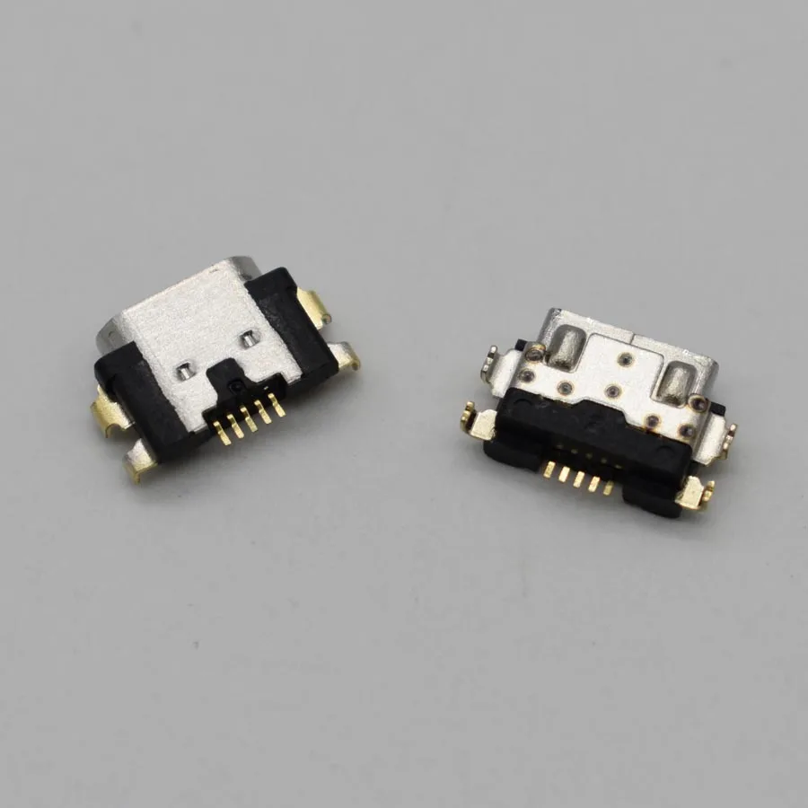 2 шт. Micro usb зарядный док-порт Разъем для zte B2015 blade v6 plus V7 LITE V8 5pin разъем
