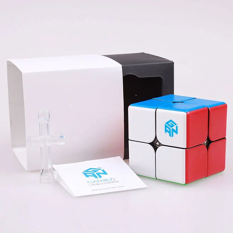 Gan249 V2 M 2x2x2 магнитные магические кубики Stickerless GAN 249 Карманный куб профессиональные магниты головоломка скоростной куб игрушки Gans