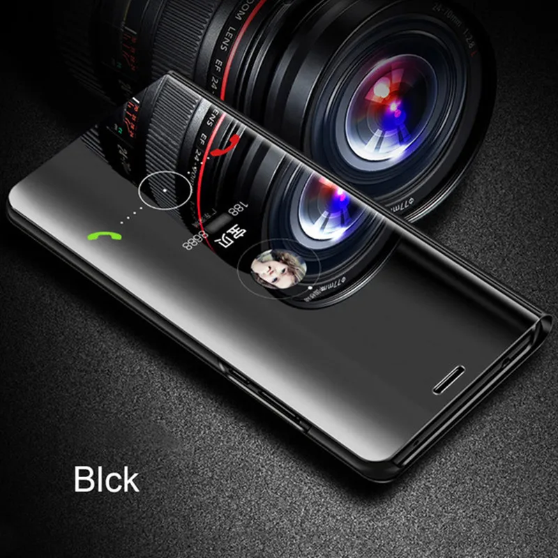Умный зеркальный чехол для Xiaomi Redmi Note 4 глобальная версия 4X чехол Прозрачный чехол для Redmi Note 4X Pro кожаный чехол
