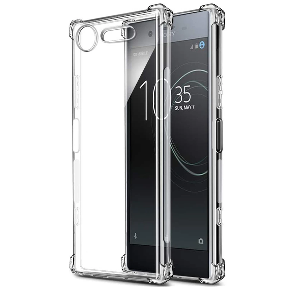 For Sony Xperia XZ3 XA2 Plus XA XZs XZ1 XZ2 XZ XA1 L1 L2 Compact Premium Crystal Clear Shockproof Soft Silicone TPU Case Cover |