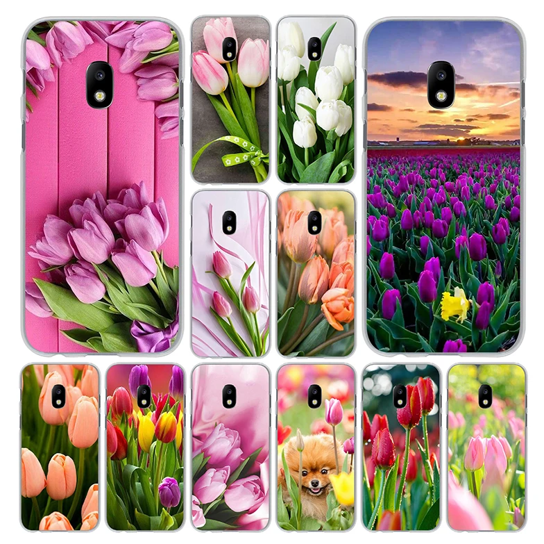 Lavaza тюльпаны цветок Весна чехол для телефона для samsung Galaxy J7 J6 J5 J3 J1 J2 США ЕС Версия