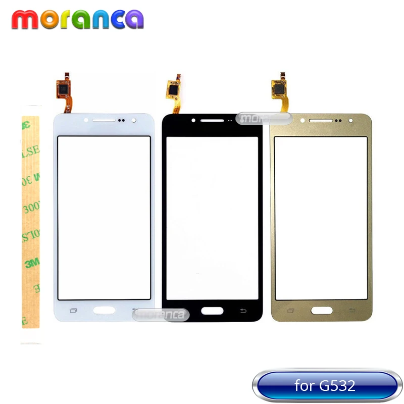 5," для samsung Galaxy J2 Prime G532 G532F SM-G532F G532M G532G сенсорный экран дигитайзер линза датчика на переднем стекле панель+ 3M лента