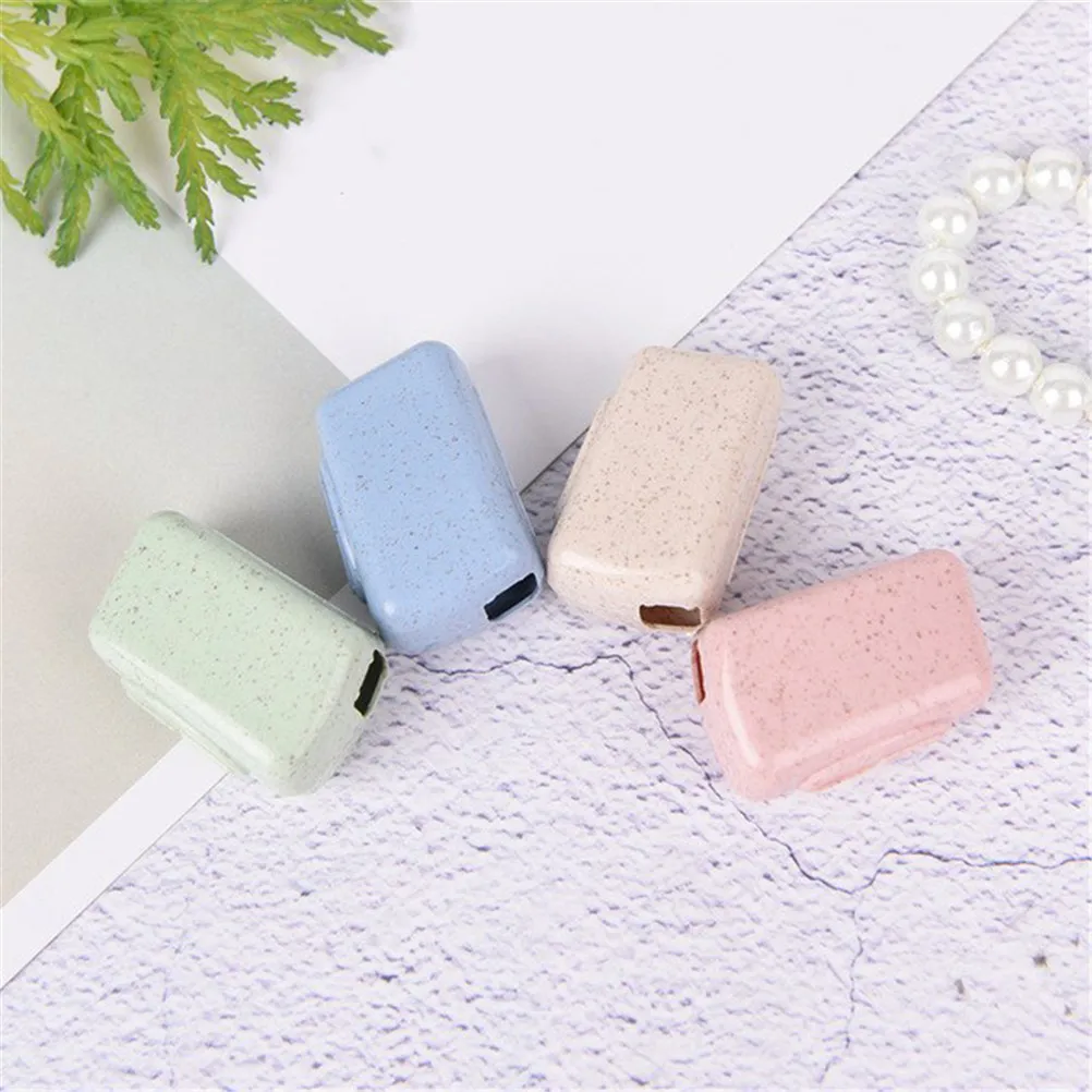 Дорожный набор из 4 предметов чехол для портативной зубной щетки Защитные Чехлы