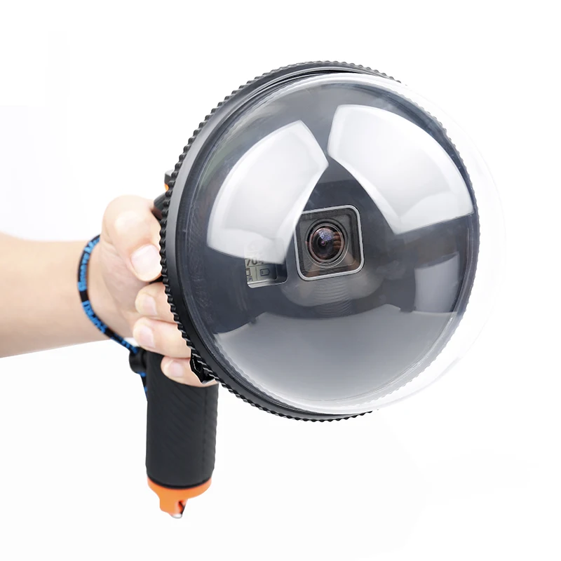 Чехол для подводного дайвинга ORBMART 30 м для Go Pro Gopro Hero 8 5 6 7, черный, с стабилизатором, триггер, рукоятка