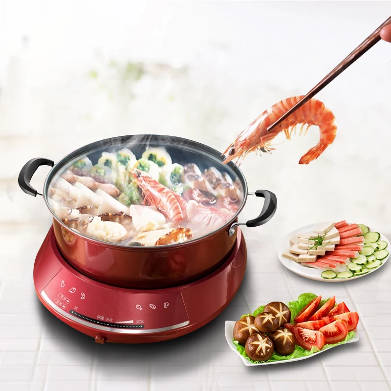 Многофункциональная электрическая плита DMWD домашняя кастрюля сделай сам для