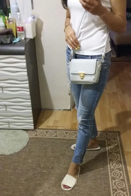 

2017 New Summer Women Brand Lock Messenger Bag Korean Fashion Casual Small Crossbody Bag Lady Shoulder Bag Women Handbag XXP018