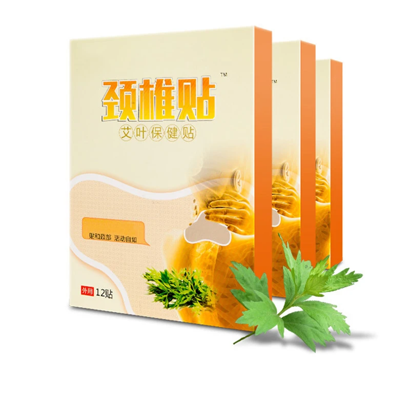 Детоксикация Moxibustion пластырь для расслабления Талия Шея мышечная боль жесткий