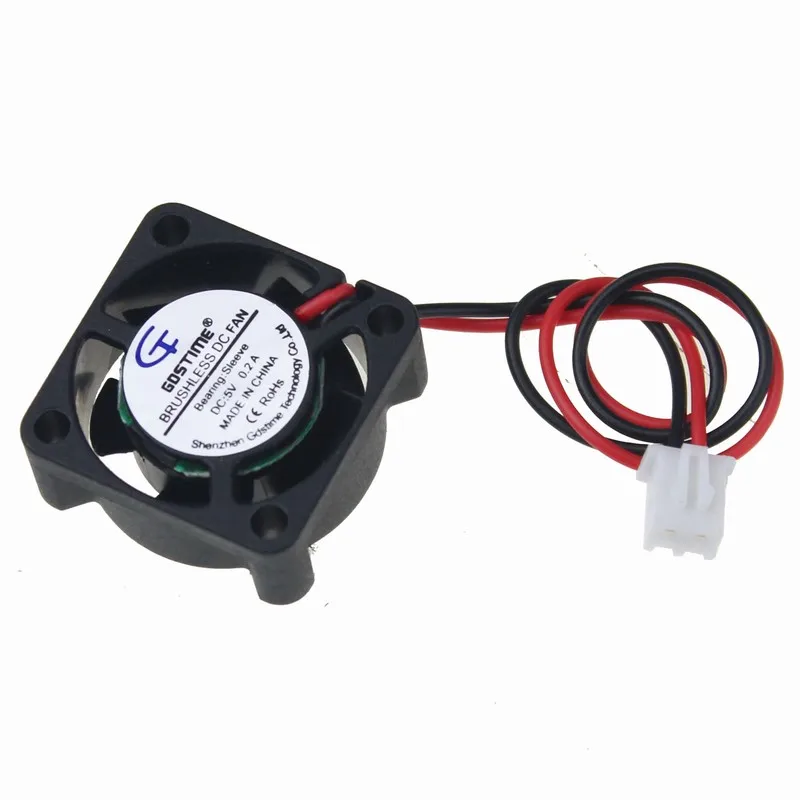 Gdstime 2 pcs Micro 2510 25x25x10mm 2510s 25mm 5V DC Brushless Cooling Fan Cooler | Компьютеры и офис