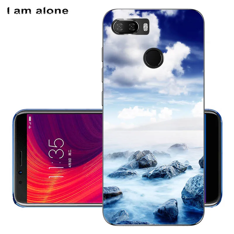 Чехлы для телефонов I am alone Lenovo K5 K350t Note Play Pro 2018 мягкие сумки из ТПУ мобильных с