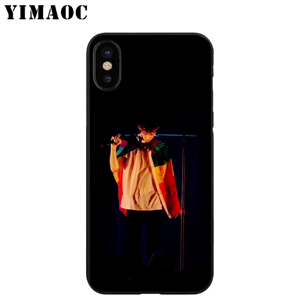 YIMAOC Troye Sivan New Album Soft TPU Black Silicone Case for iPhone X or 10 8 7 6 6S Plus 5 5S SE Xr Xs Max |