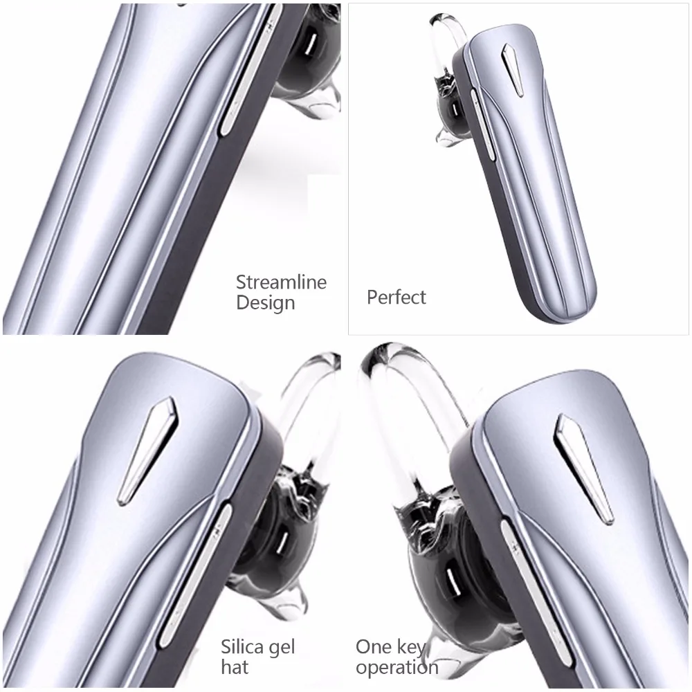 Bluetooth гарнитура Беспроводные наушники с микрофоном Handsfree наушник 12 часов Play Time