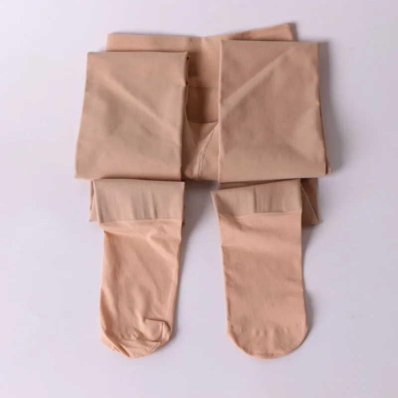 Зимние теплые колготки Для женщин эластичной резинкой на женские Collant эластичный
