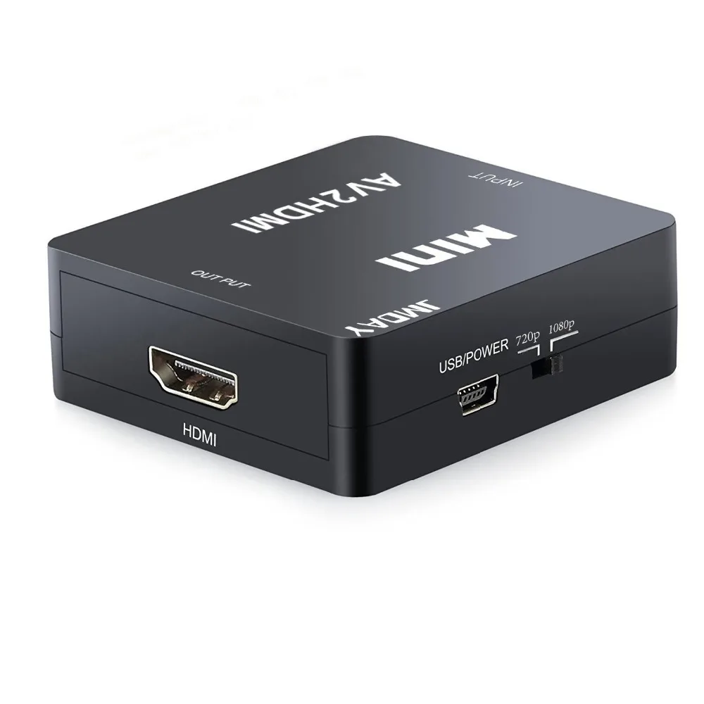 Sanchow RCA к HDMI AV 1080 P мини композитный CVBS для видео аудио конвертер адаптер XBOX PS3 PS4|rca