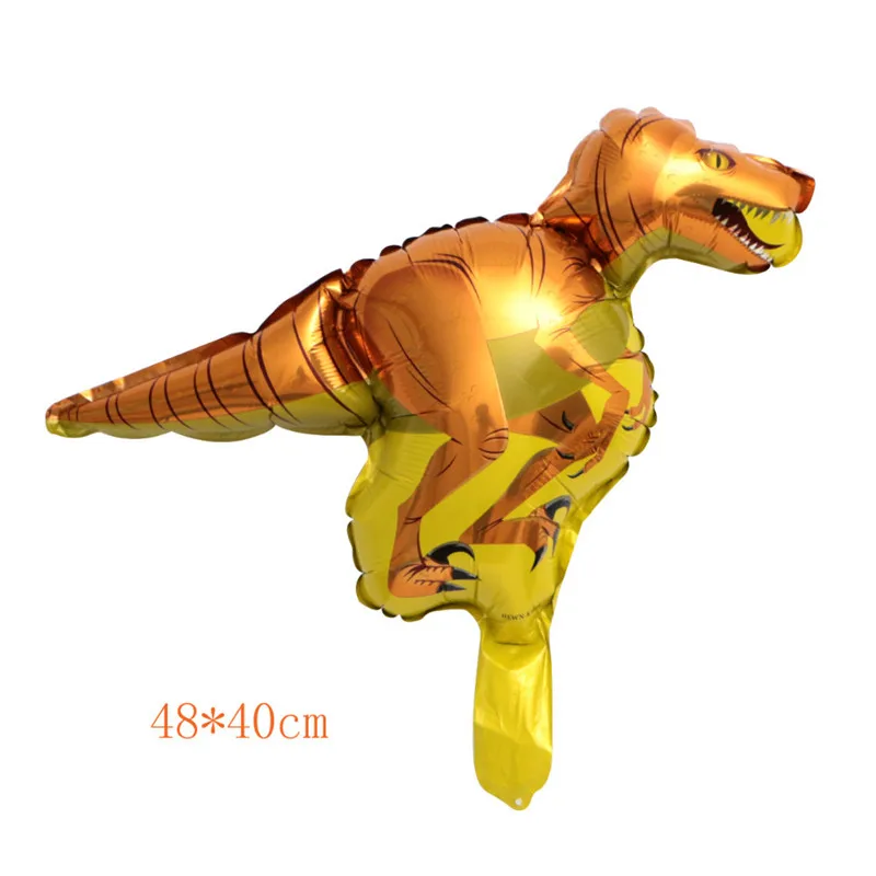 

10pcs mini Dinosaur foil balloon boys animal balloons childrens dinosaur birthday party jurassic decorations balloon