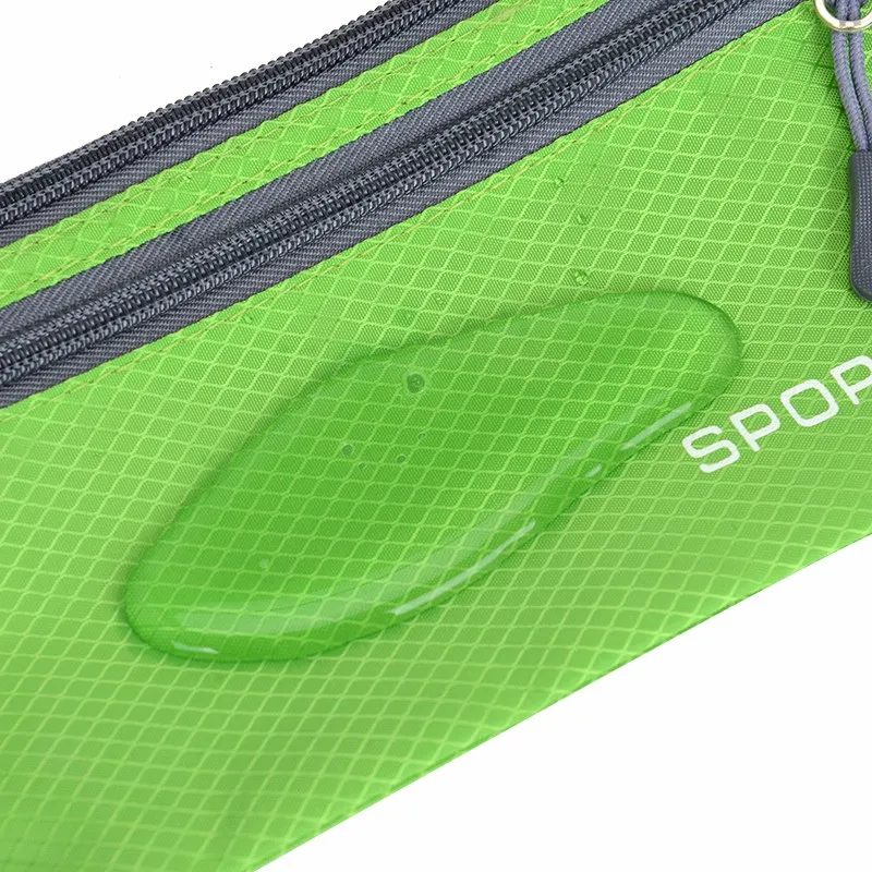 

1pcs Outdoor Running Waterproof Small Waist Bag Nylon 19 Colors Unisex Sports Pack Lightweight for Phone Cash Keys Outdoor Bag