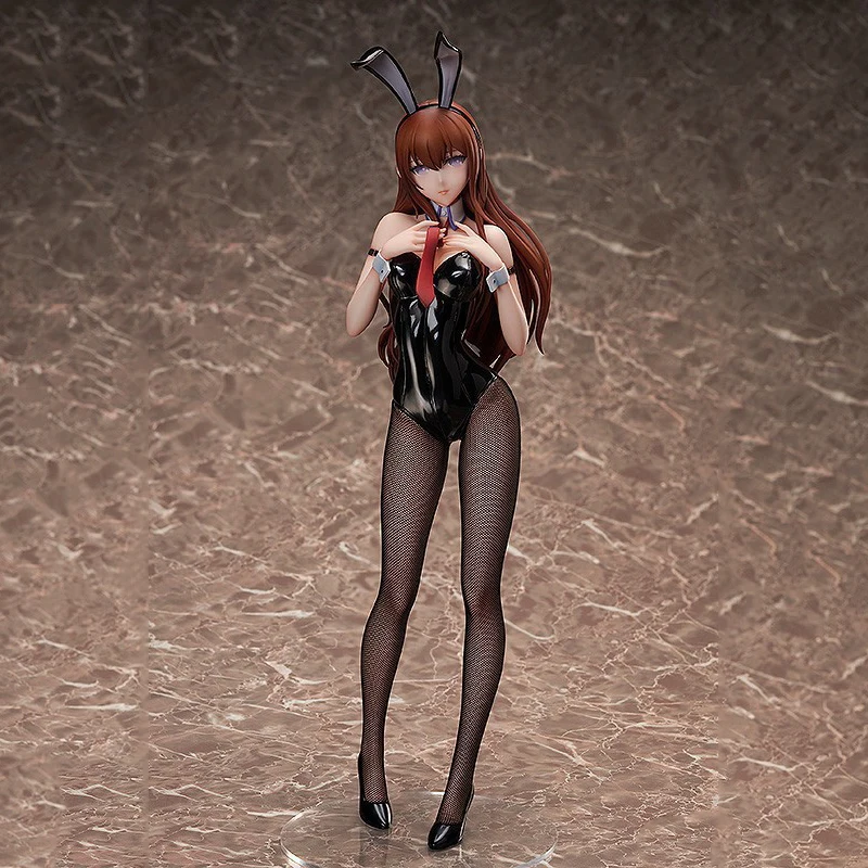 Steins; Gate макисэ курису Модель Аниме игрушечные фигурки 1/4 весы с изображением кролика «Банни»; пикантные окрашенные фигурки кукол подарок