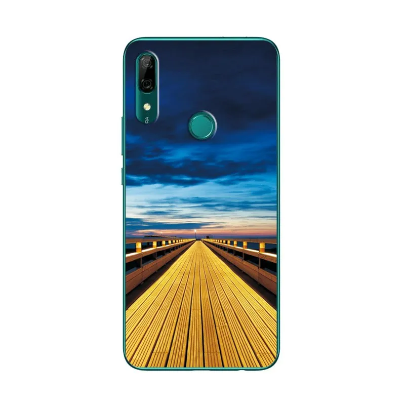 Мягкий чехол для телефона из ТПУ Huawei P Smart Z 6 59 '' с красочным рисунком новинка Y9