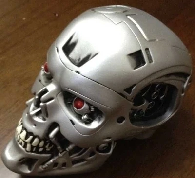 Хэллоуин T800 Арнольд Шварценеггер 13*8 см голова черепа лепки/Пираты Карибского