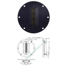 Hi-Fi 4 дюйма твитер Динамик блок бокс с динамиком (8 OHM 30 Вт тройной громкоговоритель Динамик AL-100 супер ленточного типа Высокая Громкая Динамик Бесплатная доставка