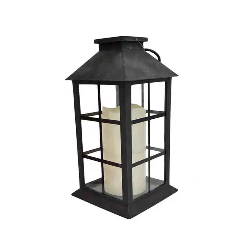 1 шт. декоративная винтажная Ретро Классическая свечка фонарь со светодиодной