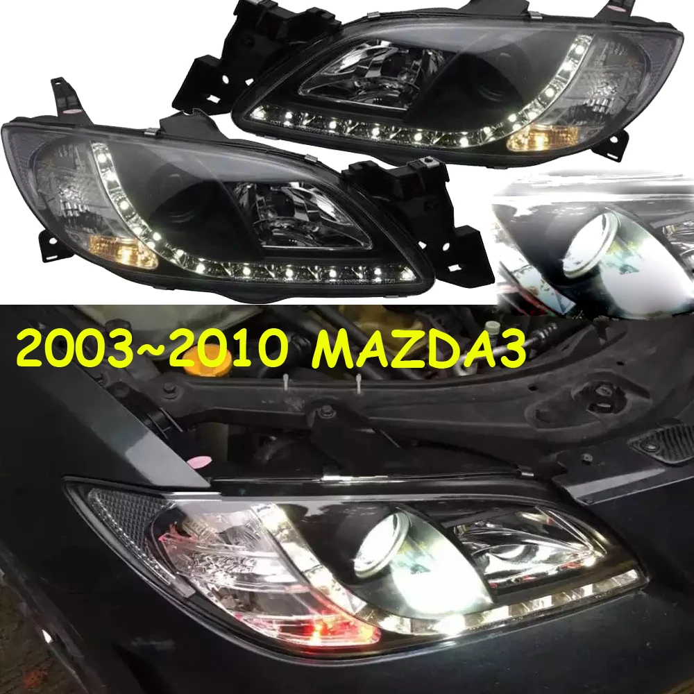 2 шт. автомобильный Стайлинг для mazda 3 Mazda3 фары 2003 ~ 2010y автомобильные аксессуары