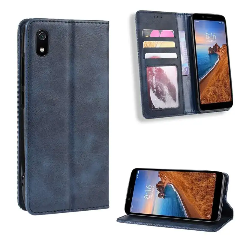 Чехол-книжка для Xiaomi Redmi 7A 7 Pro, чехол с магнитной оплеткой из искусственной кожи, чехол-бумажник для Xiaomi Redmi 7 7A 7Pro, чехол для телефона, Fundas Capa