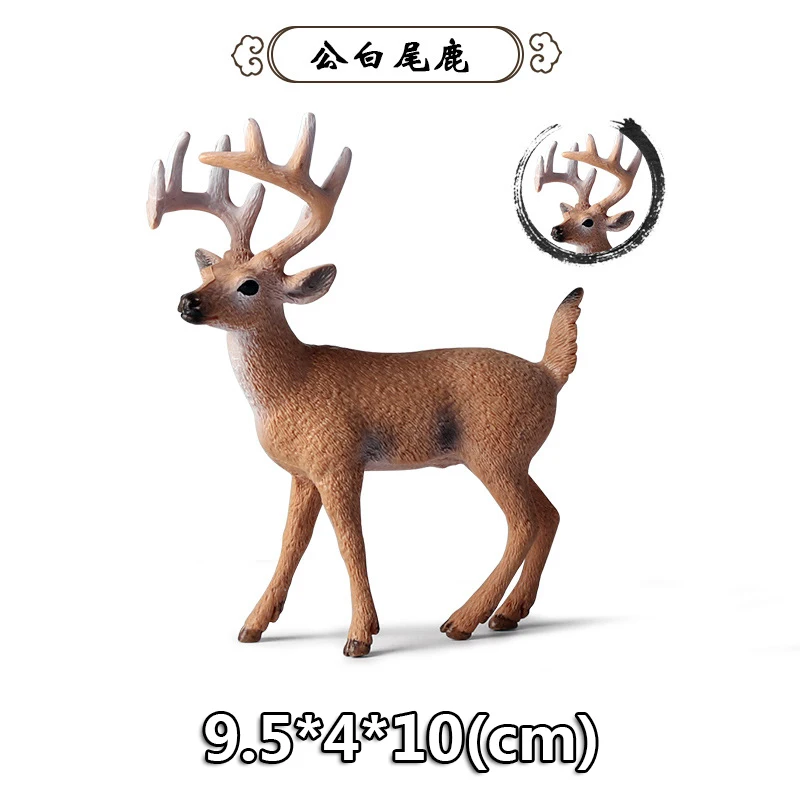 toy - 17 DIY Wild Jungle Zoo модели животных Plasti фигурки манга размеры Коллекция Модель Кукла игрушка для обучения для детей подарок - Цвет: toy - 17
