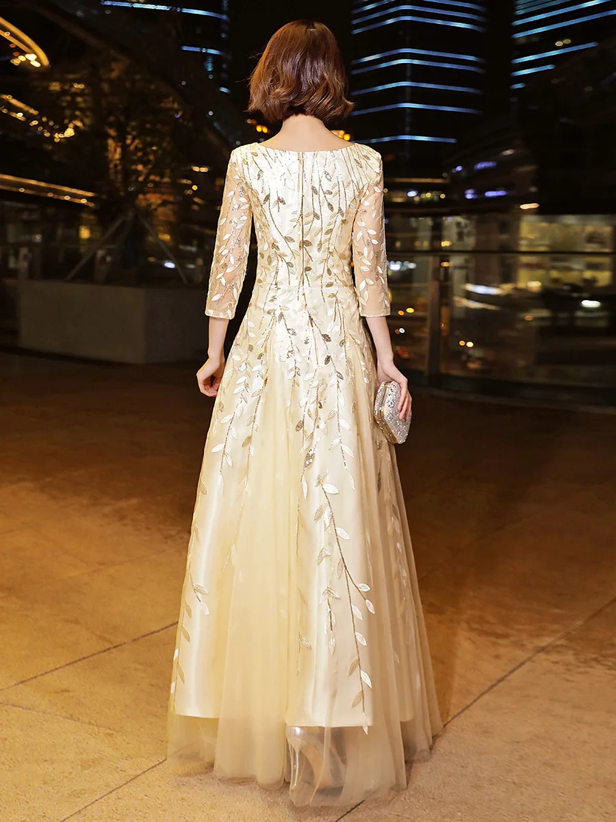 Новинка 2020 Длинные вечерние платья Robe De Soiree сексуальное роскошное вечернее