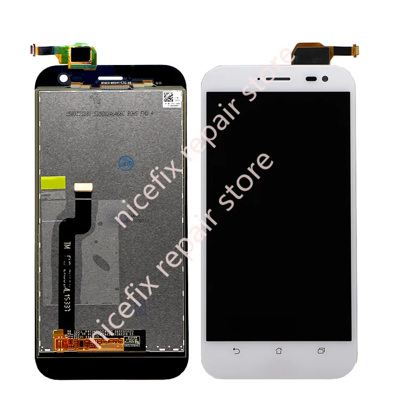 ЖК дисплей и дигитайзер сенсорного экрана в сборе для Asus Zenfone Zoom ZX551ML с рамкой