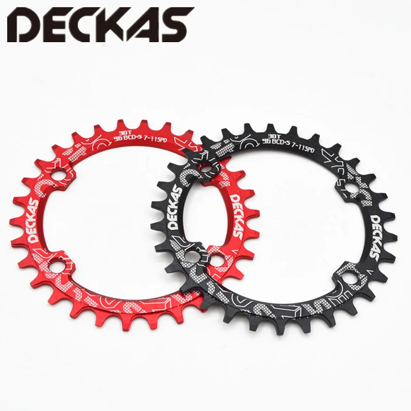Deckas Круглый 30 T MTB горный велосипед велосипедная Звездочка BCD 96 мм 96bcd для 7-11 скорость для shimano M7000 M8000 M9000 Кривошип