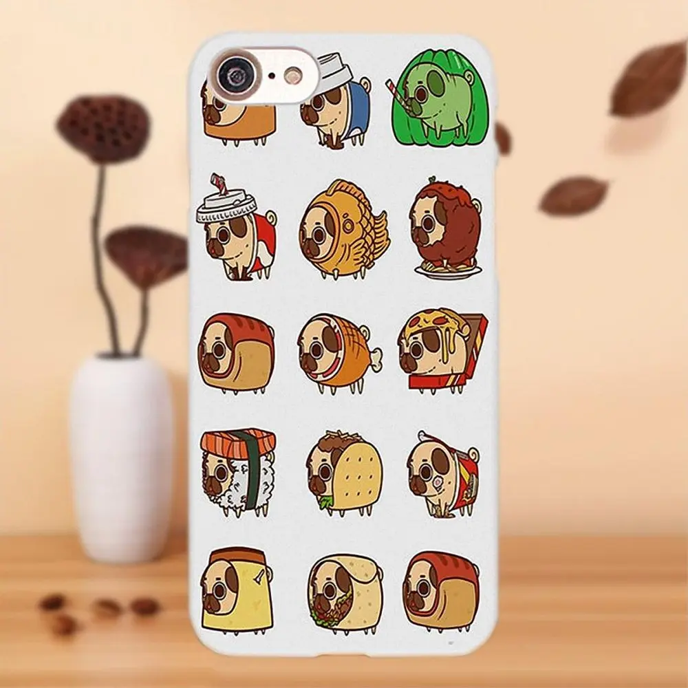 Bixedx Чехлы щенков Кабс собаки Пудель Мопс Doggy для Apple iPhone 4 4S 5 5C SE 6 S 7 8 Plus X LG G4 G5 G6 K4 K7 K8
