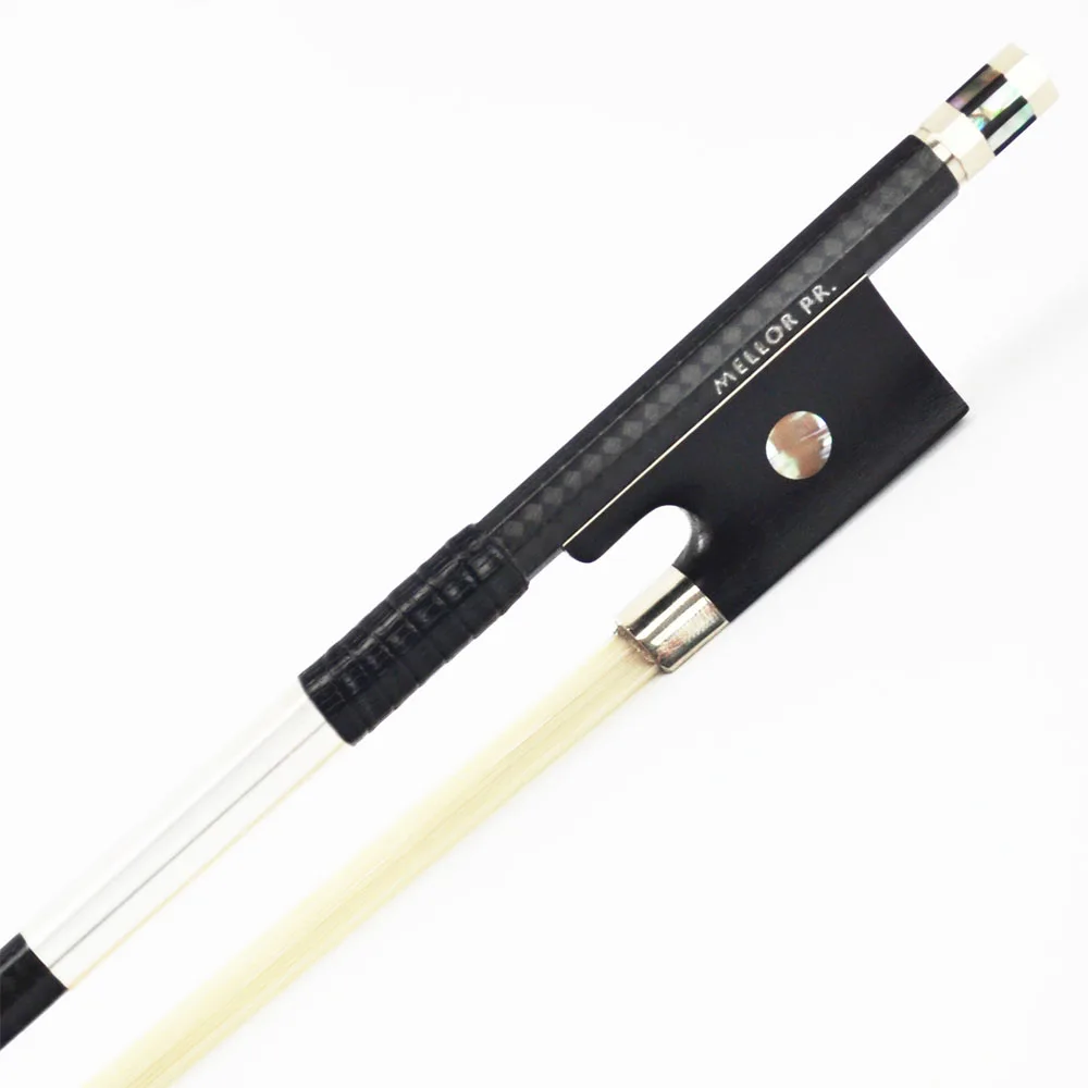 

Full 4/4 Size Diamond Carbon Fiber Violin Bow Melody Tone Great Elasticity and Hardness MELLOR Professional Level P1