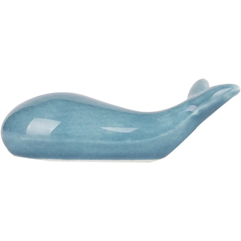 

4pc high quality whale hotel restaurant pendulum tableware personality chopsticks rest sea blue color
