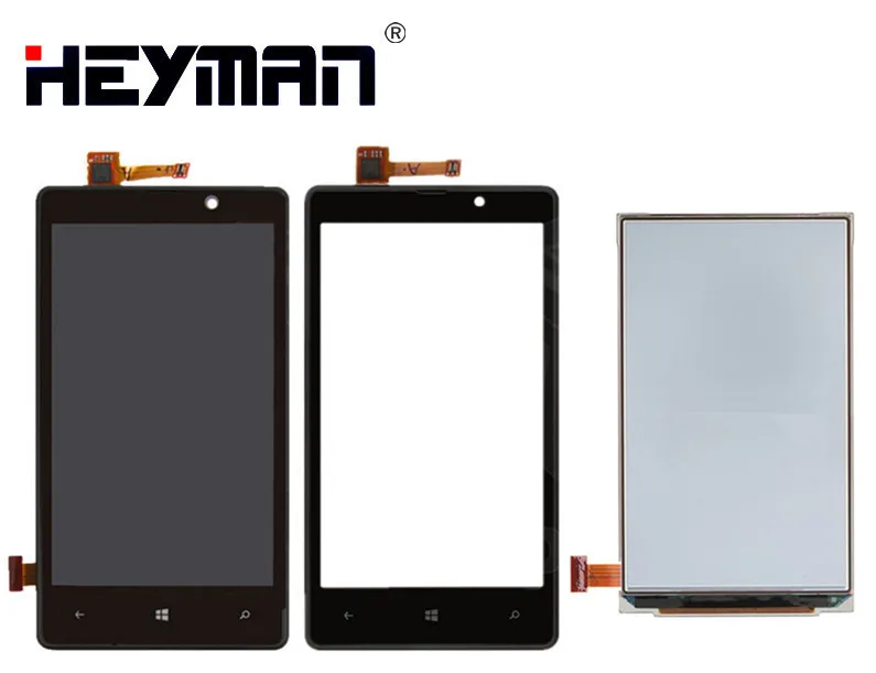 Оригинальный ЖК экран с сенсорным экраном для Nokia Lumia 820 N820 дисплей дигитайзер