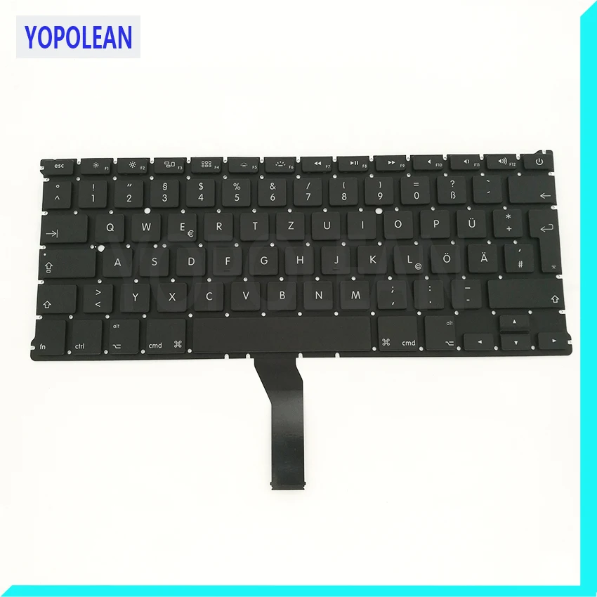 5 шт./лот новая немецкая клавиатура для Macbook Air 13 дюймов A1369 A1466 2011 2012 2013 2014 2015 2017 лет |