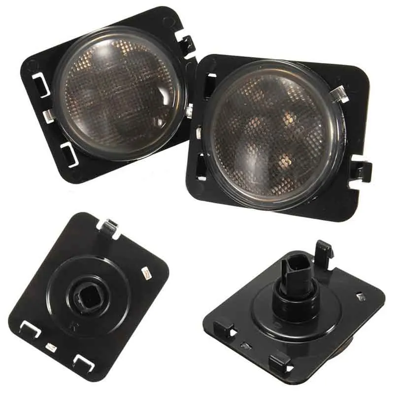 4 шт./компл. светодиодный указатели поворота + крыло боковые габаритные огни для