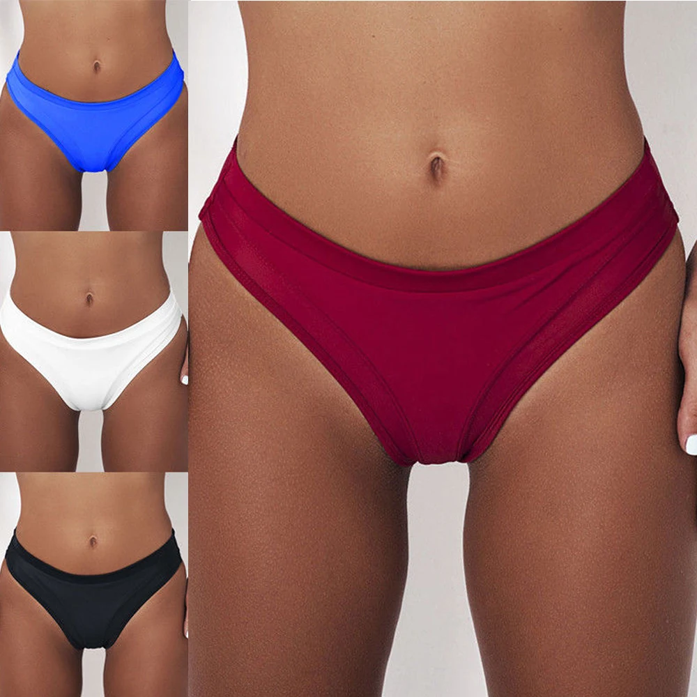 Сексуальный женский купальник бикини Cheeky Ruched с низкой талией и коротким низом