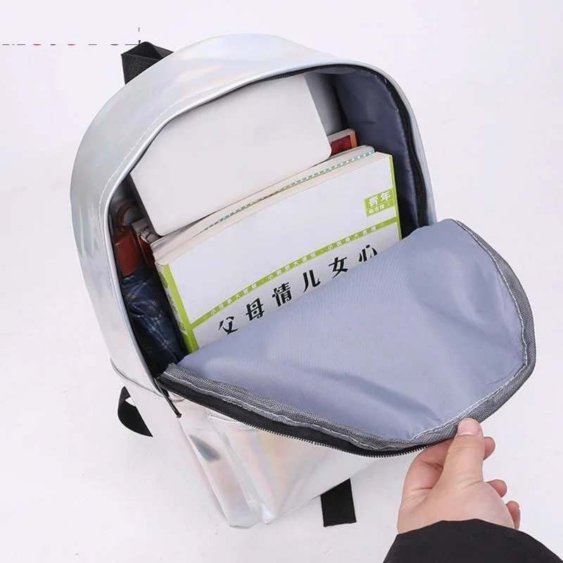 Блестки для ногтей женщин рюкзак большой ёмкость колледжа Повседневный стиль