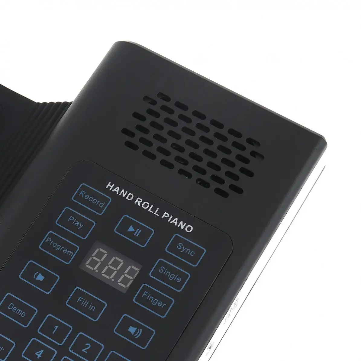 88 Keys USB MIDI Output Roll Up Rechargeable Electronic Silicone Flexible Keyboard Organ Built-in Speaker with Sustain Pedal