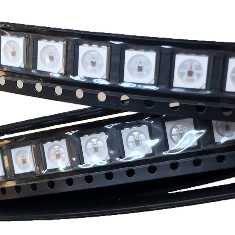 1000 шт. светодиодный чип 5050SMD 5 В светоизлучающие диоды индивидуально адресуемые